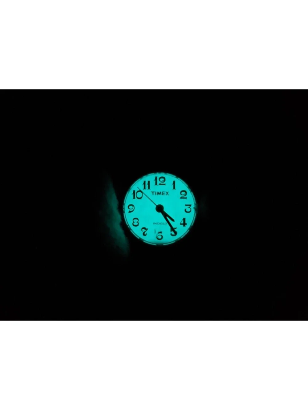 Timex Indiglo Quartz Watch New Battery Silver Tone White Dial Round 19mm
